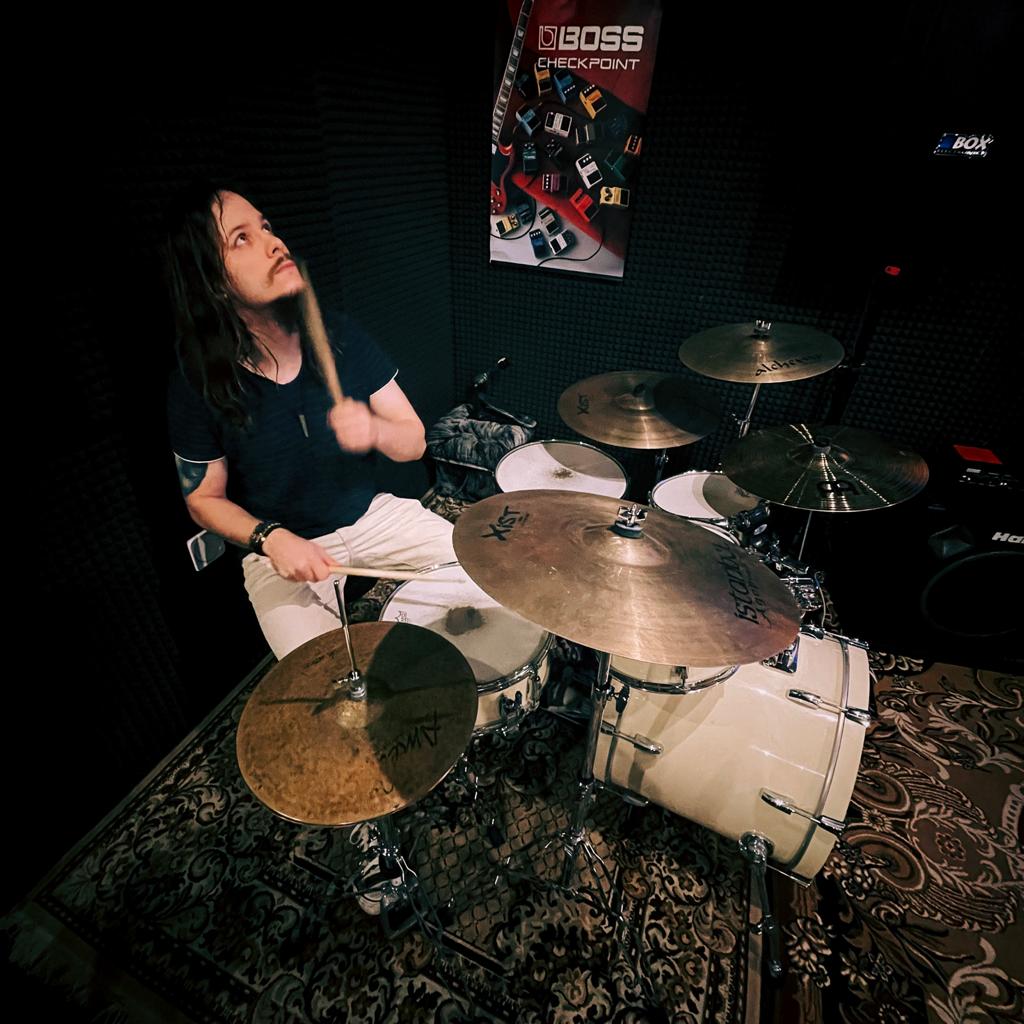 Dreat on drums